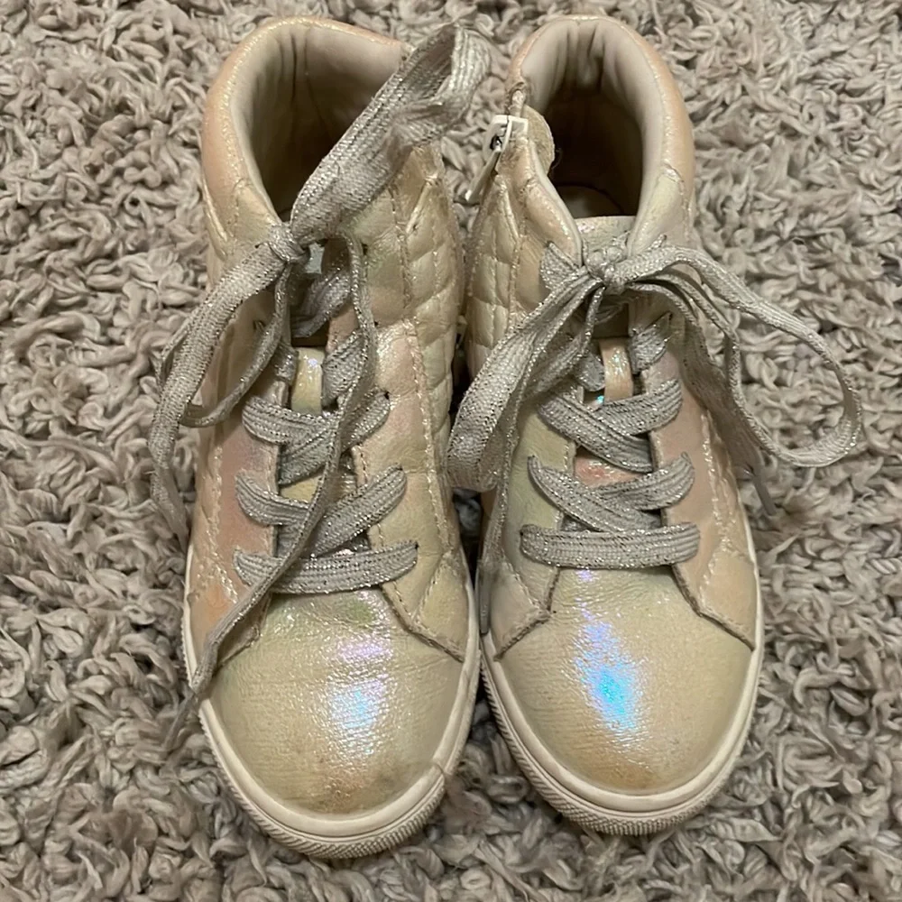 Justice High Top Sneakers, Size 12